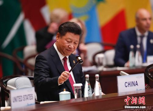 资料图:2016年9月4日,中国国家主席习近平出席二十国集团领导人杭州峰会并致开幕辞。 <a target='_blank' href='http://www.chinanews.com/'>中新社</a>记者 杜洋 摄 点击进入下一页