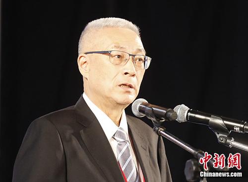 资料图：国民党主席吴敦义。 <a target='_blank' href='http://www.chinanews.com/'>中新社</a>记者 吴晟炜 摄