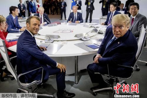 8月24日至26日,G7峰会在法国城市比亚里茨举行,集团成员包括加拿大、法国、德国、意大利、日本、英国及美国。 8月24日至26日,G7峰会在法国城市比亚里茨举行,集团成员包括加拿大、法国、德国、意大利、日本、英国及美国。